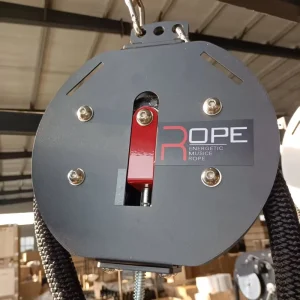 Adjustable Speed Climbing Rope Trainer for Home Gym