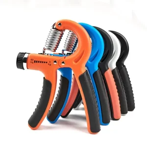 Adjustable Spring Hand Grip with Digital Counter for Finger Strength Training Home Gym Workout Gear