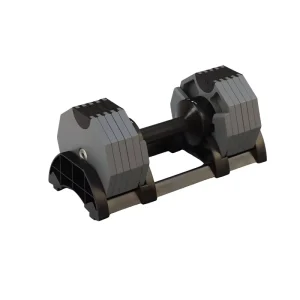 Adjustable Steel Dumbbells 20-45kg 90lb with Dial System for Home Gym