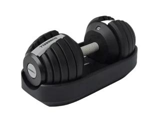 Adjustable Steel Dumbbells with 1kg Increments for Home Gym Strength Training