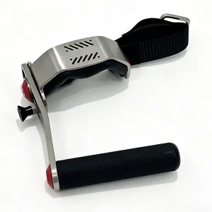 Adjustable Steel Lateral Cable Handle Stainless Steel Cable Machine Attachment for Lateral Raise and Upper Body Shoulder Workout