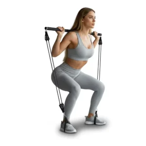 Adjustable Steel Pipe TPE EVA Yoga Pilates Gym Stick for Home Fitness