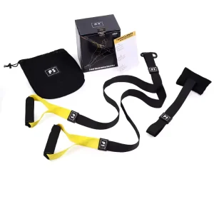 Adjustable Suspension Resistance Bands Trainer Functional Training System for Home Gym
