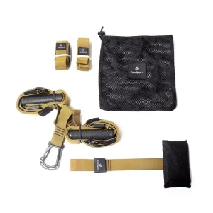 Adjustable Suspension Trainer Fitness Accessories Set for Resistance Exercise Training