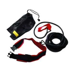 Adjustable Swimming Pool Resistance Bands with Belt Swim Training Bungee Cord for Young and Adult