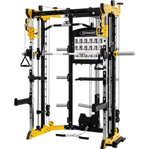 Adjustable Three-in-One Strength Training Machine