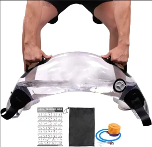 Adjustable Transparent PVC Bulgarian Bag for Portable Fitness Training Boxing