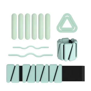 Adjustable Triangle 1LB 2LB 4LB/Pair Waterproof Silicone Ankle and Wrist Weights