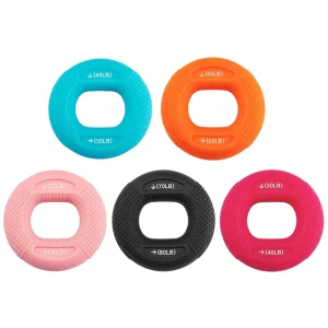 Adjustable Washable Silicone Grip Ring for Hand Exercise