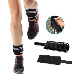 Adjustable Wearable Ankle and Wrist Weights, 2 kg or 5 kg, with Custom Logo