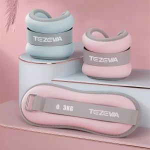 Adjustable Wearable Ankle and Wrist Weights for Yoga
