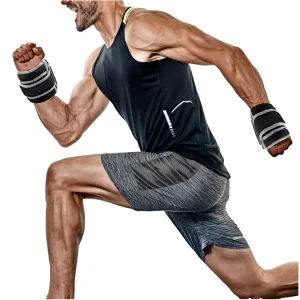 Adjustable Wearable Fitness Sandbag Arm, Leg, Wrist and Ankle Weight Band Set, 1 kg, 2 kg, 5 kg, 10 kg and 20 kg