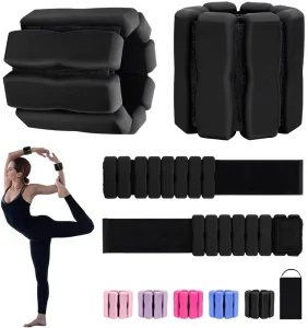 Adjustable Wearable Wrist and Ankle Weights Set for Boxing, Fitness, and Walking