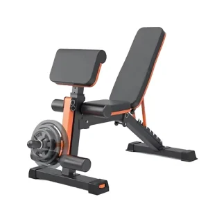 Adjustable Weight Bench 1000LBS Capacity Heavy Duty Foldable Alloy Steel Frame Indoor Use Full-Body Exercise Bench Direct Factory