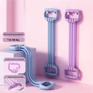 Adjustable Weight Detachable Puller Elastic Band Tension Rope for Home Fitness
