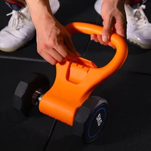 Adjustable Weight Dumbbell Adaptor Home Gym Fitness Equipment Accessory Arms Trainer Free Weights Kettlebell Grip