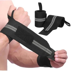 Adjustable Weight Lifting Wrist Straps for Powerlifting