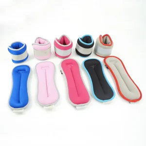 Adjustable Weighted Ankle and Wrist Sandbags with Iron Sand, Eco-Friendly, Breathable, for Running and Fitness Training
