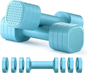 Adjustable Women’s Dumbbells with Quick Release Feature for Home Fitness Use for Children and Women