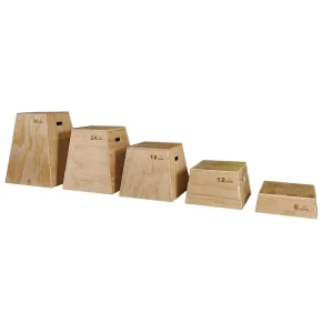 Adjustable Wooden Plyometric Jump Box for Training