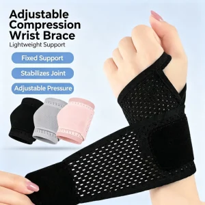 Adjustable Wrist Compression Straps and Soft Wrist Wraps with High Elasticity