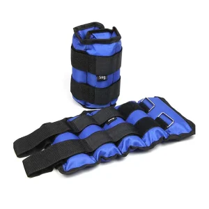 Adjustable Wrist and Ankle Weight Sandbag Set 1 Pair 1 kg to 6 kg for Men