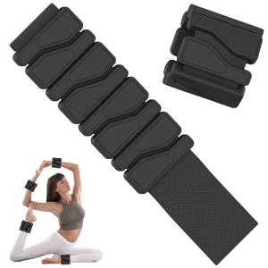 Adjustable Wrist and Ankle Weights Sandbag Foot Ring for Running and Swimming