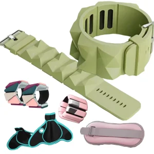 Adjustable Wrist and Ankle Weights for Walking, Yoga, Dance, Barre, and Gym