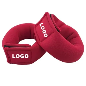 Adjustable Wrist and Ankle Weights with Iron Sand for Fitness Training and Running