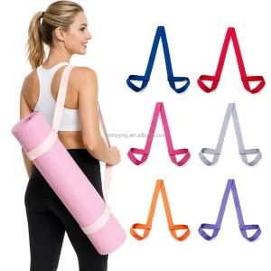 Adjustable Yoga Mat Strap Carrier for Travel and Gym Thick and Wide for Carrying or Stretching