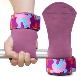 Adult Cowhide Hand Protection Grip Straps for Pull-Up Bar and Deadlift Assistance