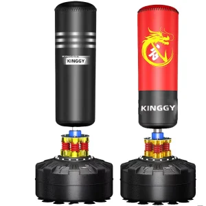 Adult Sanda and Taekwondo Heavy Punching Bag PVC Vertical with Water and Sand Filling for Household Training