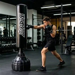 Adult Standing Heavy-Duty Boxing Sandbag for Gym Training