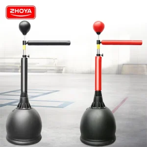 Adult Standing Reflex Spinning Speed Bag PU Height Adjustable Water Sand for Boxing Punching Bag Training