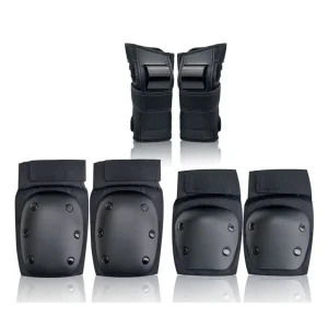 Adult and Children Sports Protective Gear Set Anti-Slip Outdoor Helmet Elbow Knee and Wrist Guards for Skating
