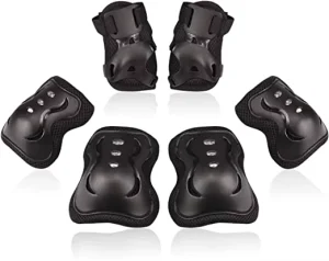 Adult and Kid Knee Elbow Pads Sports Riding Helmet Wrist Guard 6PCS Skate Protective Gear