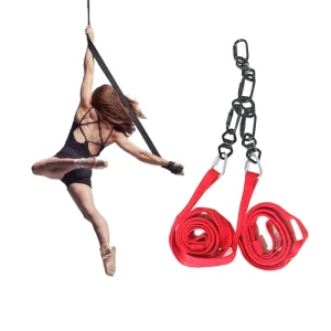 Aerial Yoga Rope Loop Strap Active Hammock Kit Ultra Strong Antigravity Yoga Flying Sling Inversion Swing Tools