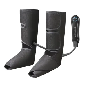 Air Compression Foot Massager with Heat Rechargeable Wrapping Leg Calf Massage Tool
