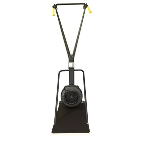 Air Powered Ski Machine Cardio Exercise Equipment Heavy Steel Frame 160KG Capacity Durable Stable Structure Commercial Indoor