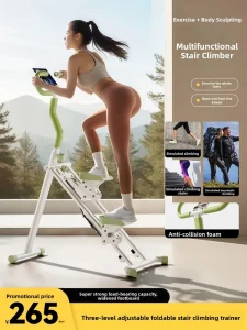 Air Resistance Stair Climbing Machine Home Fitness Multifunctional Step Ladder 150kg Load Capacity Weight Loss