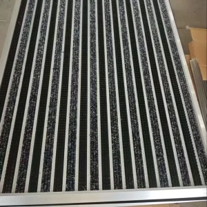 All-Season Heavy-Duty High-Traffic Entrance Dust-Removal Non-Slip Aluminum Alloy Mat with 1000-2000 kg/sqm Bearing Capacity