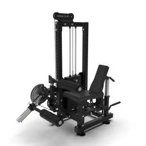 All-in-One Home Gym Machine Metal Construction for Leg Exercise and Strength Training Seated Leg Curl and Leg Extension