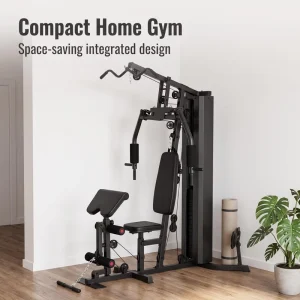 All-in-One Home Multi-Function Strength Training Station for Chest, Back, Legs and Arms