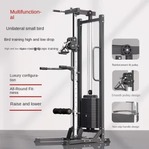All in One Power Training Rig Multi Functional Home Gym Unilateral Fly High Low Pulley Commercial Grade Strength Equipment