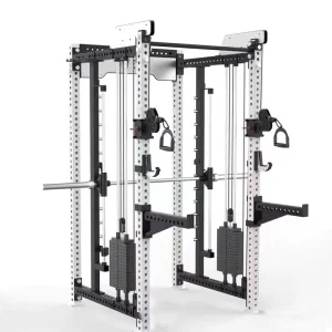 All-in-One Smith Machine Comprehensive Trainer Rack Steel Strength Training Equipment