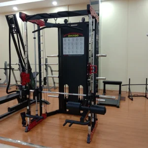 All-in-One Trainer Smith Machine Squat Rack Multifunction Station