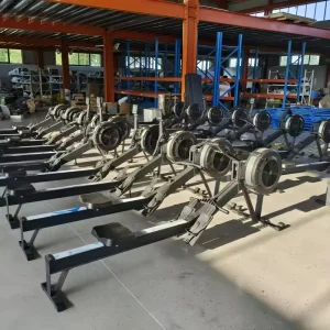 Aluminium Air Rower Aerobic Rowing Machine Wind Resistance for Home and Commercial Use