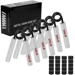 Aluminum Adjustable Heavy Resistance Hand Gripper and Finger Trainer