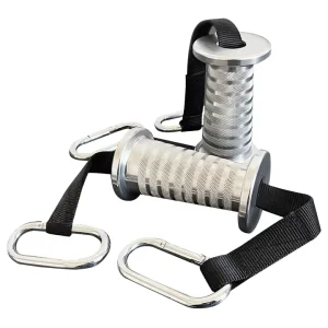 Aluminum Alloy Cone Rope Grip Biceps Triceps Pulldown Grip Handles Arm Training Accessory