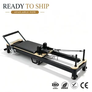 Aluminum Alloy Folding Pilates Reformer for Commercial and Home Studio Use